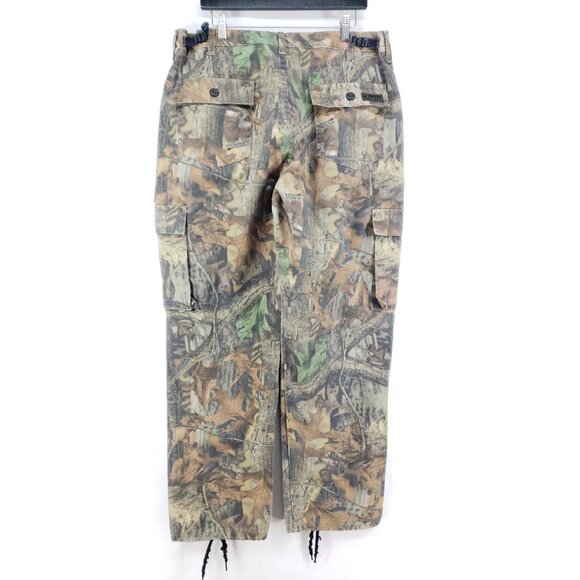 Liberty Mens Large Camo Cargo Hunting Pants Adjustable Hem - Picture 2 of 10